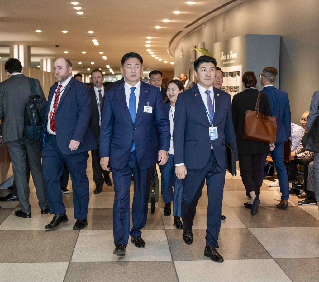 Монгол Улсын Ерөнхийлөгч У.Хүрэлсүх НҮБ-ын 80 жилийн ойд зориулсан хүндэтгэлийн өндөр түвшний хуралдаанд оролцлоо